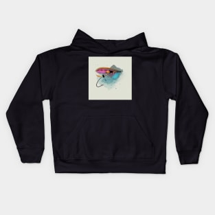 Salmon Fly No.6 Kids Hoodie